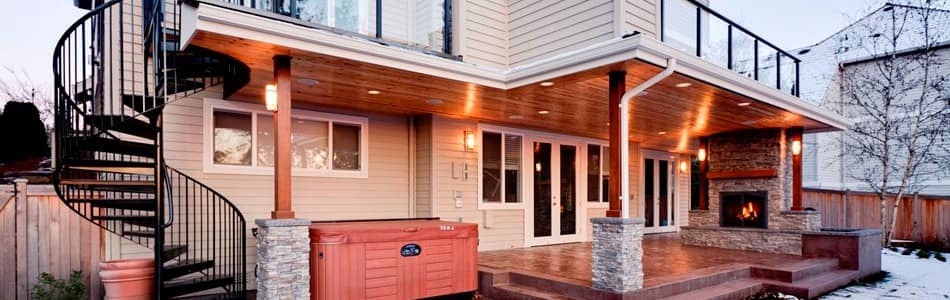 Award-Winning Dual Outdoor Living Space
