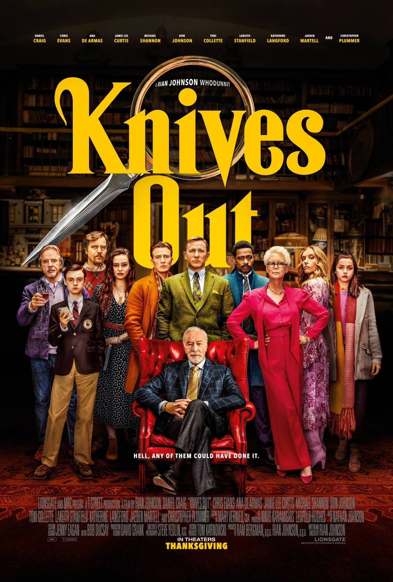 Tenhulzen Remodeling Knives Out original poster