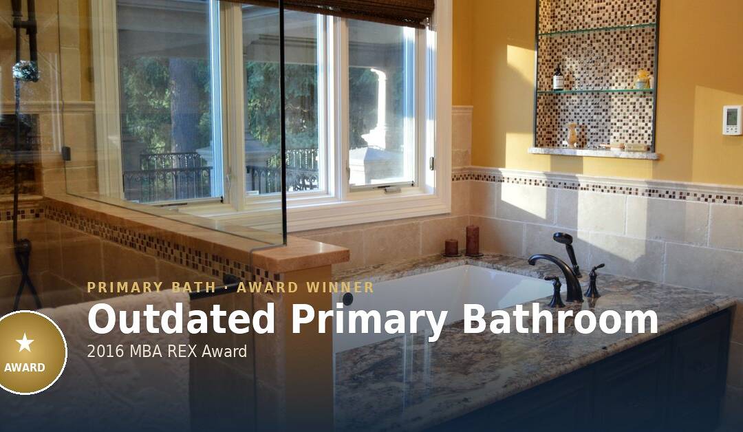 Outdated Primary Bathroom