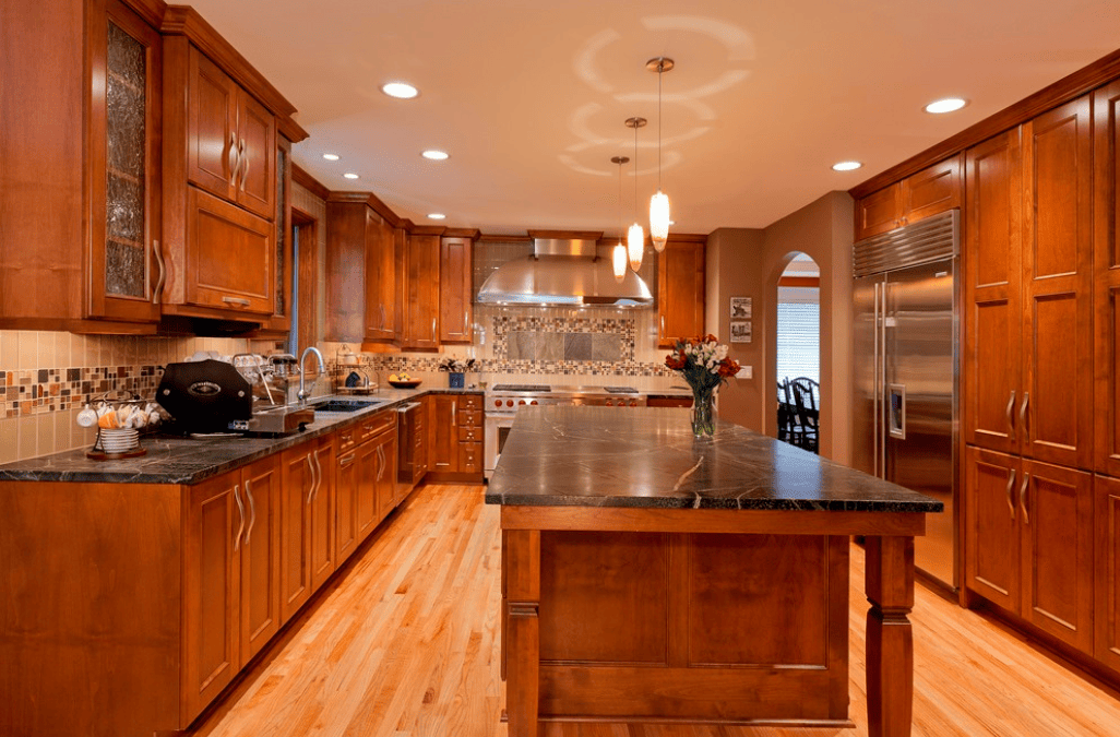 Professional Cherry Kitchen