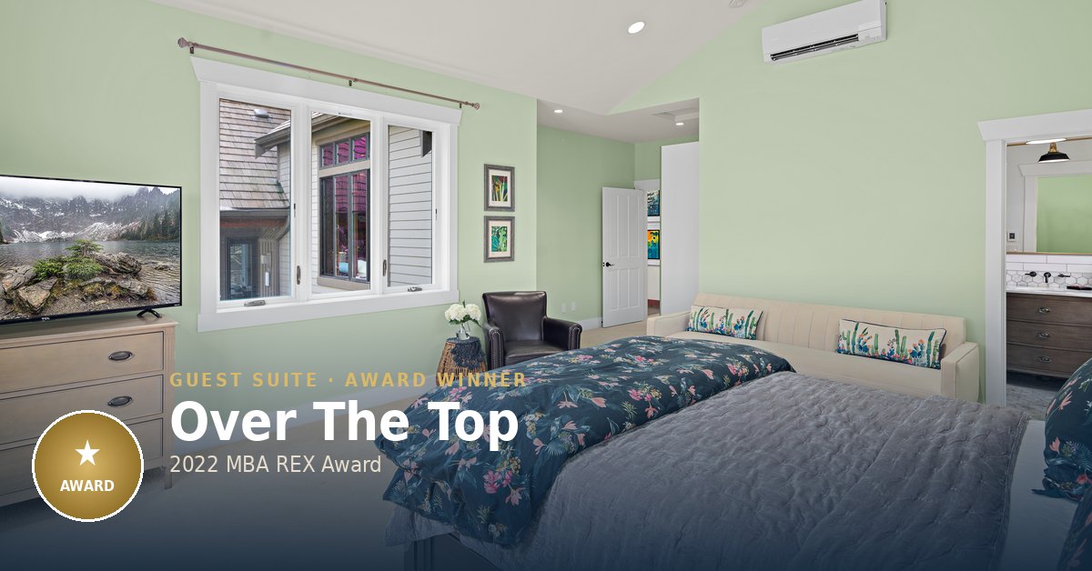 feature-over-the-top guest suite award winning remodel
