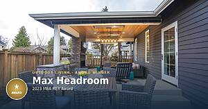 MBA REX outdoor living award winner in Bothell