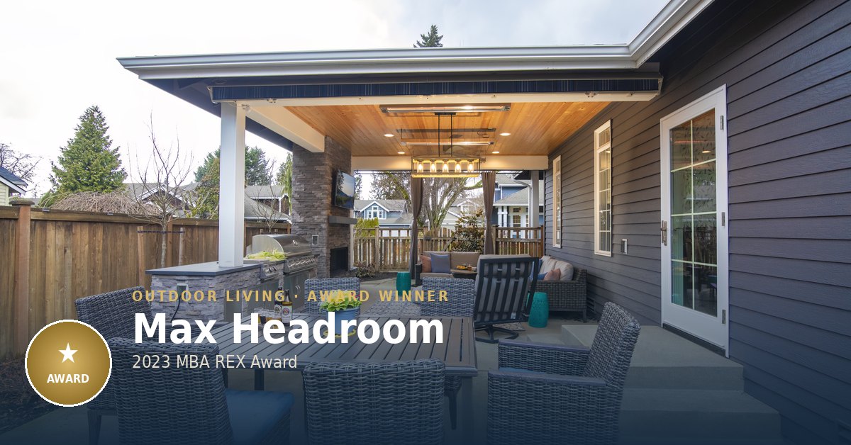 MBA REX outdoor living award winner in Bothell