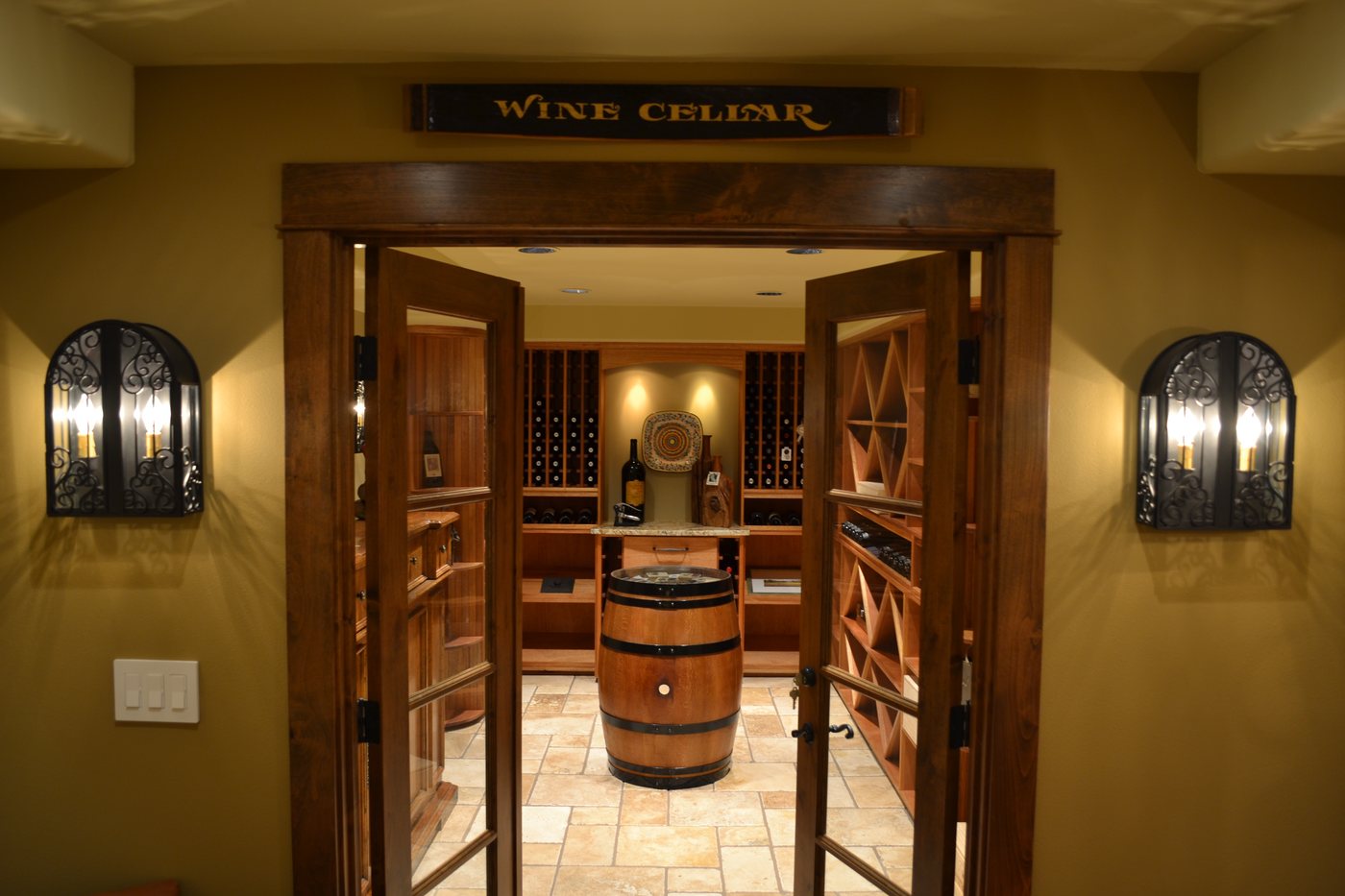 Mahogany Wine Cellar
